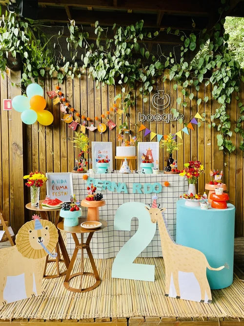 Decoração de festa Animais — Festaria