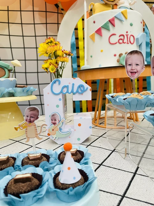 Decoração de festa Animais — Festaria