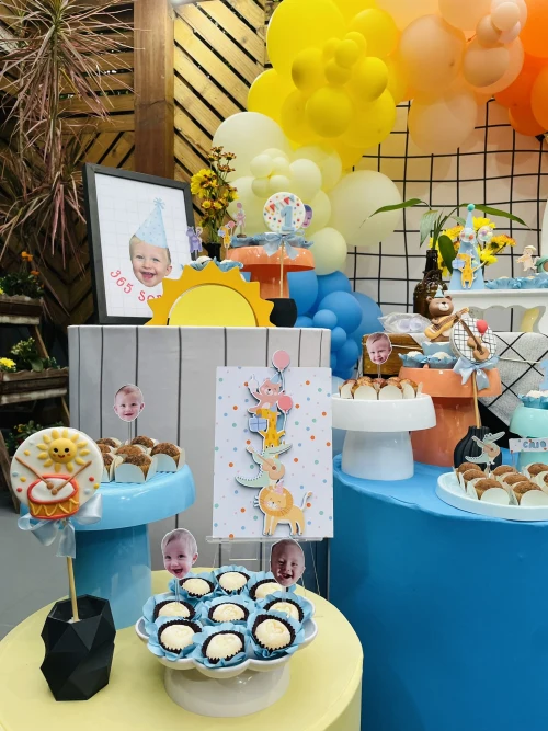 Decoração de festa Animais — Festaria