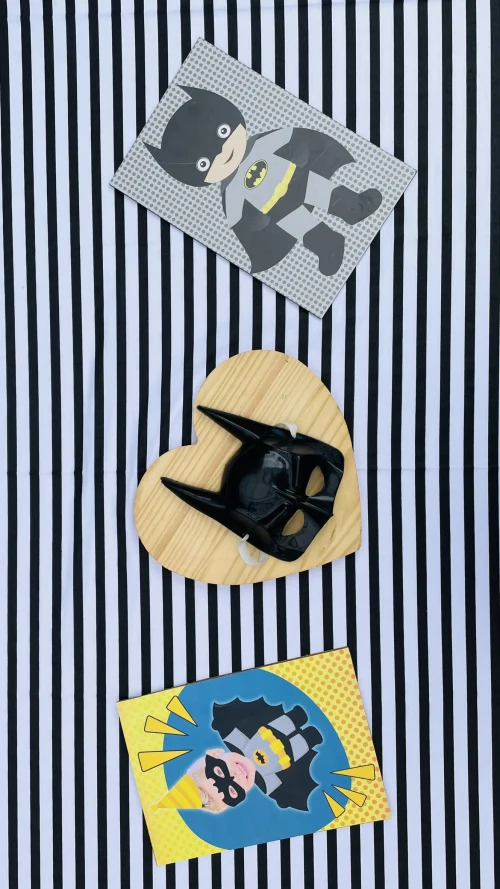 Decoração de festa Batman — Festaria