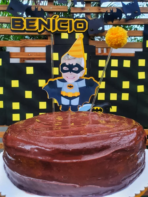 Decoração de festa Batman — Festaria
