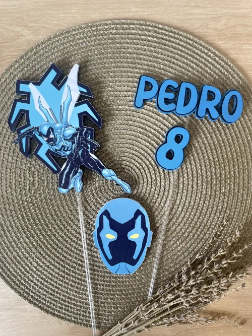 Decoração de festa Besouro Azul — Festaria