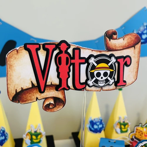 Decoração de festa Blox Fruit — Festaria