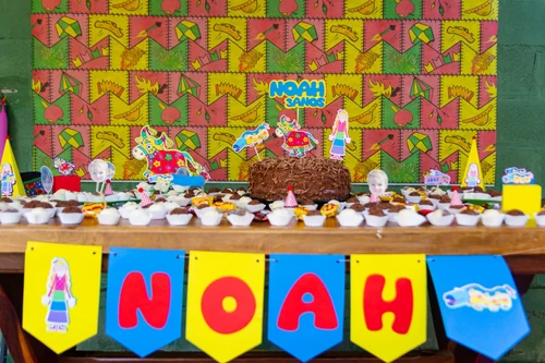 Decoração de festa Boi de Mamão — Festaria