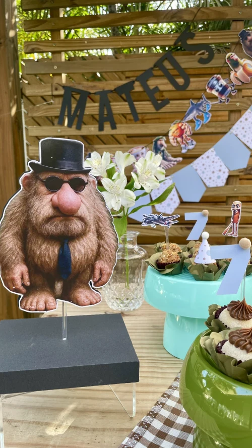 Decoração de festa Brainrot — Festaria