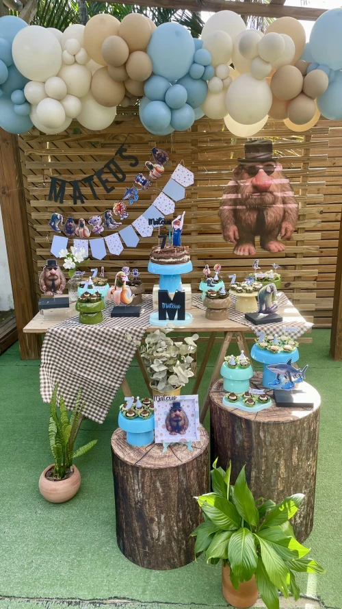 Decoração de festa Brainrot — Festaria