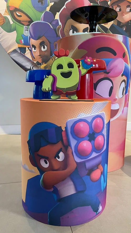 Decoração de festa Brawl Stars — Festaria