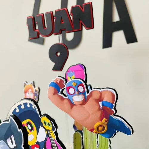 Decoração de festa Brawl Stars — Festaria
