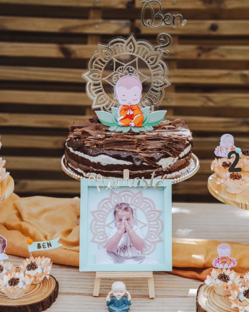 Decoração de festa Buda baby — Festaria