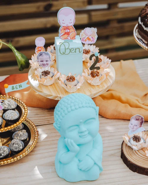 Decoração de festa Buda baby — Festaria
