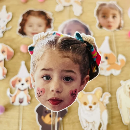 Decoração de festa Cachorrinhos — Festaria