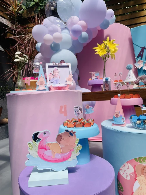 Decoração de festa Capivara — Festaria
