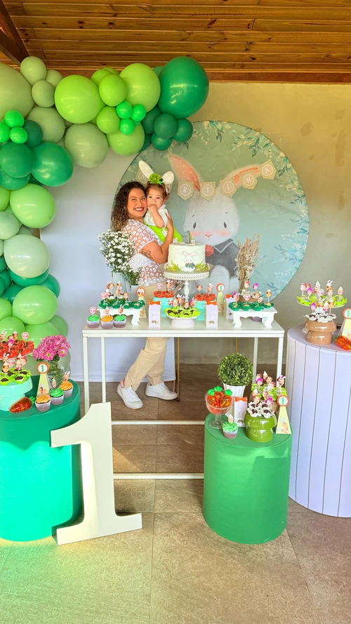 Decoração de festa Coelho — Festaria