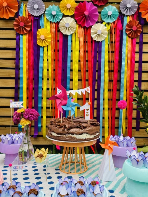 Decoração de festa Colorido — Festaria