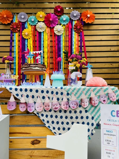 Decoração de festa Colorido — Festaria
