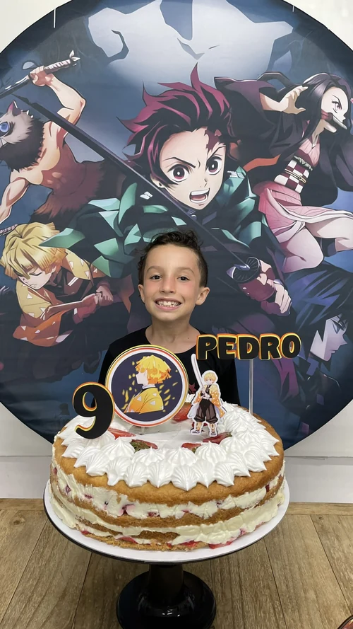 Decoração de festa Demon Slayer — Festaria
