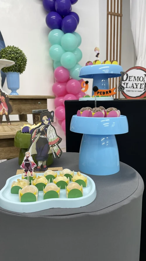 Decoração de festa Demon Slayer — Festaria
