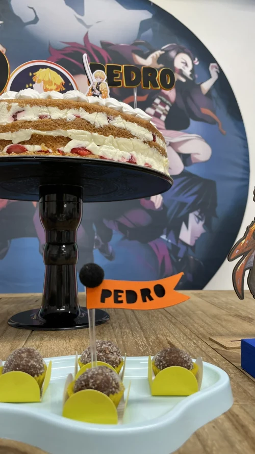 Decoração de festa Demon Slayer — Festaria