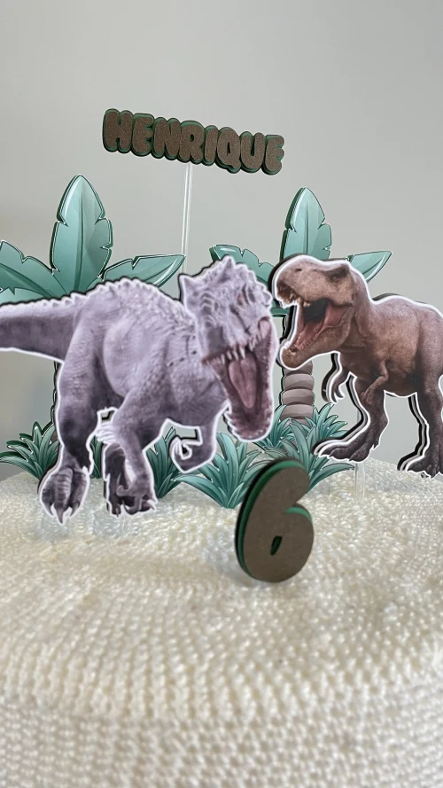 Decoração de festa Dinossauro — Festaria
