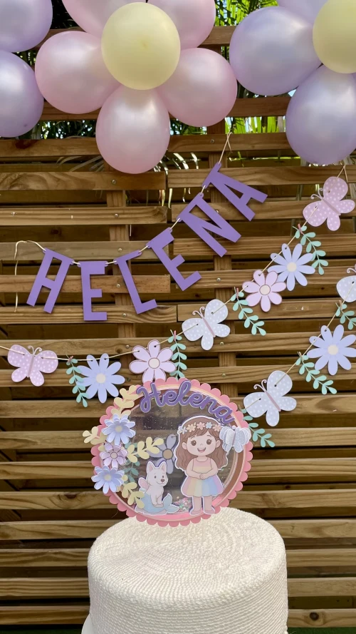 Decoração de festa Flores e Jardim — Festaria