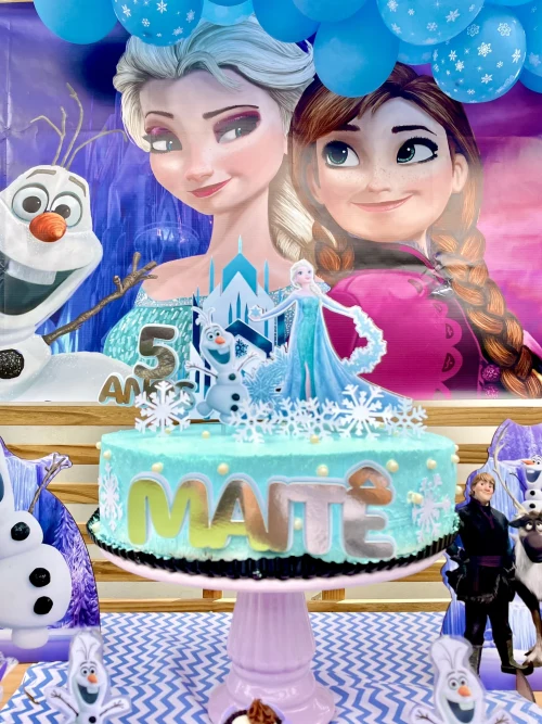 Decoração de festa Frozen — Festaria