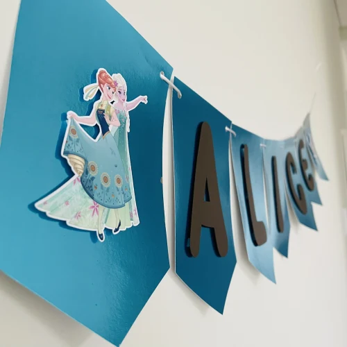 Decoração de festa Frozen — Festaria