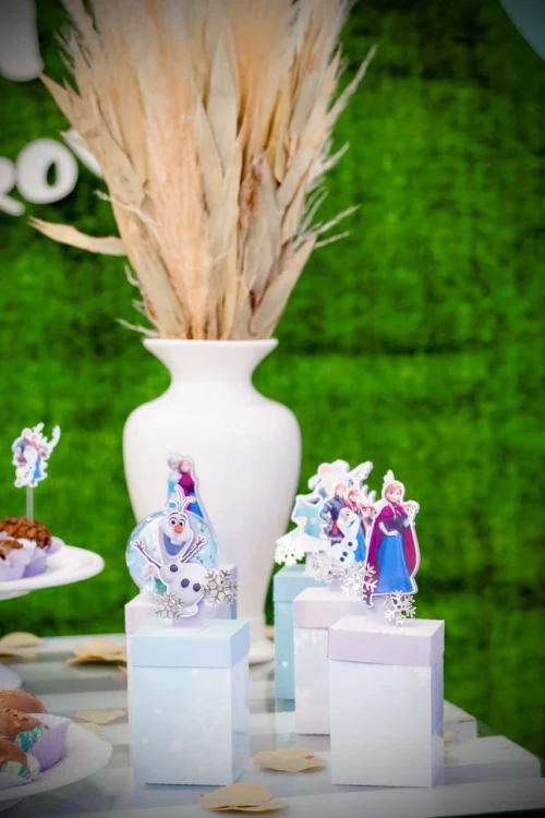 Decoração de festa Frozen — Festaria