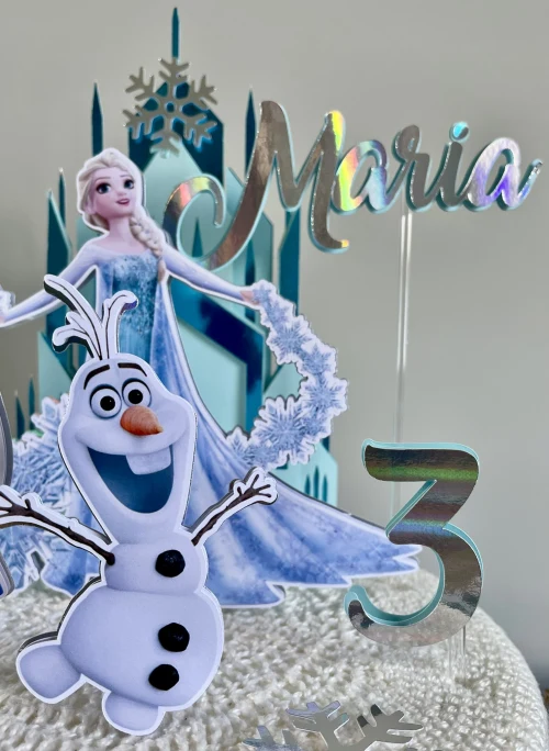 Decoração de festa Frozen — Festaria