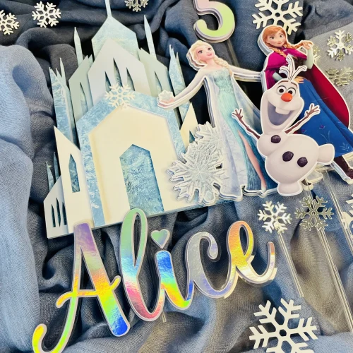 Decoração de festa Frozen — Festaria