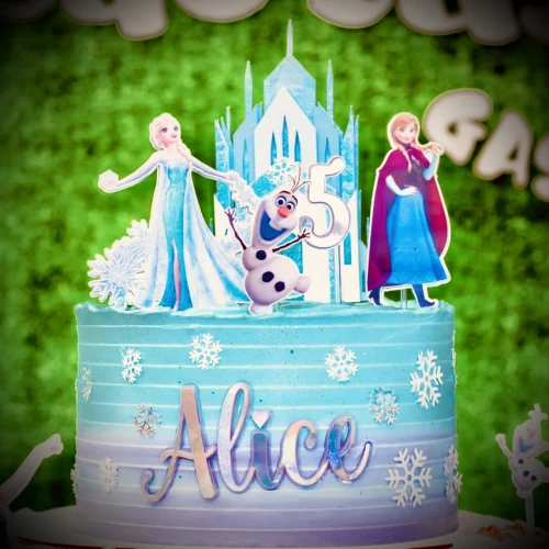 Decoração de festa Frozen — Festaria
