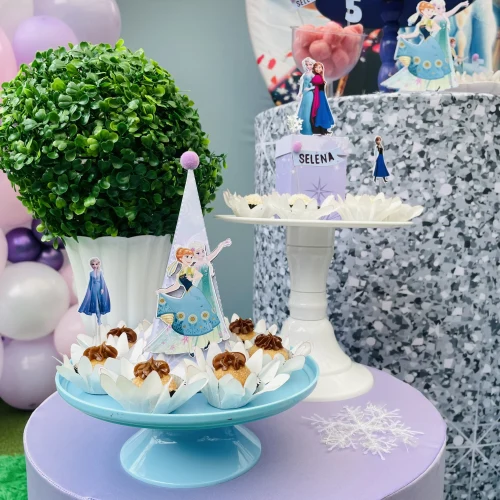 Decoração de festa Frozen — Festaria