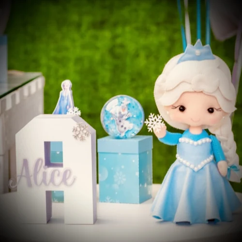 Decoração de festa Frozen — Festaria