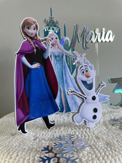 Decoração de festa Frozen — Festaria