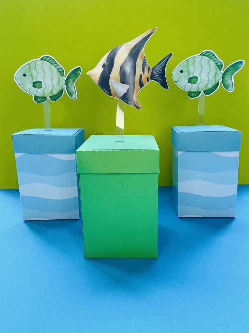 Decoração de festa Fundo do Mar — Festaria