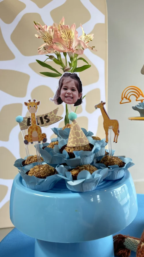 Decoração de festa Girafa — Festaria