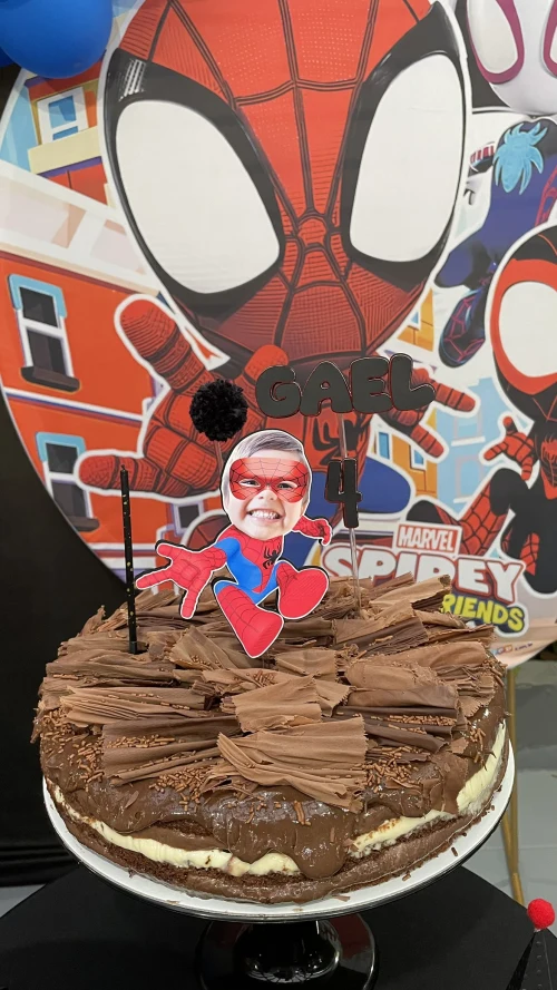Decoração de festa Homem Aranha — Festaria
