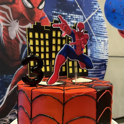 Decoração de festa Homem Aranha — Festaria