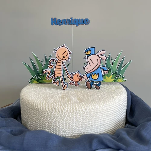 Decoração de festa Homem Cão — Festaria