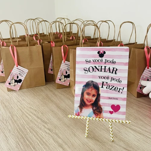 Decoração de festa Minnie — Festaria