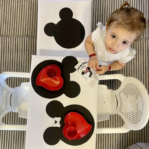 Decoração de festa Minnie — Festaria