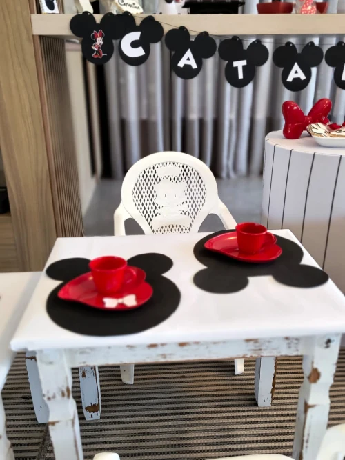 Decoração de festa Minnie — Festaria