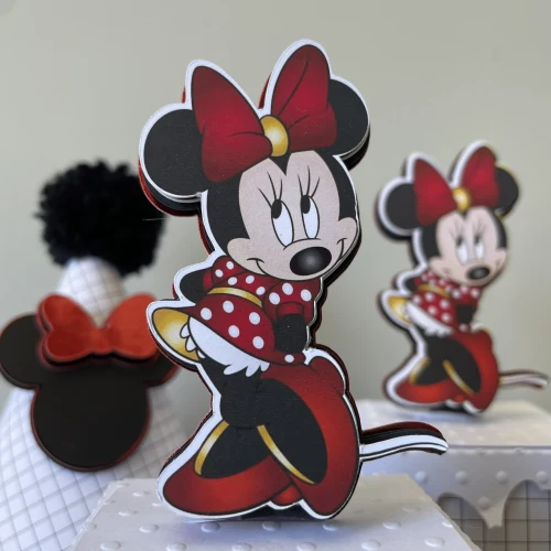 Decoração de festa Minnie — Festaria