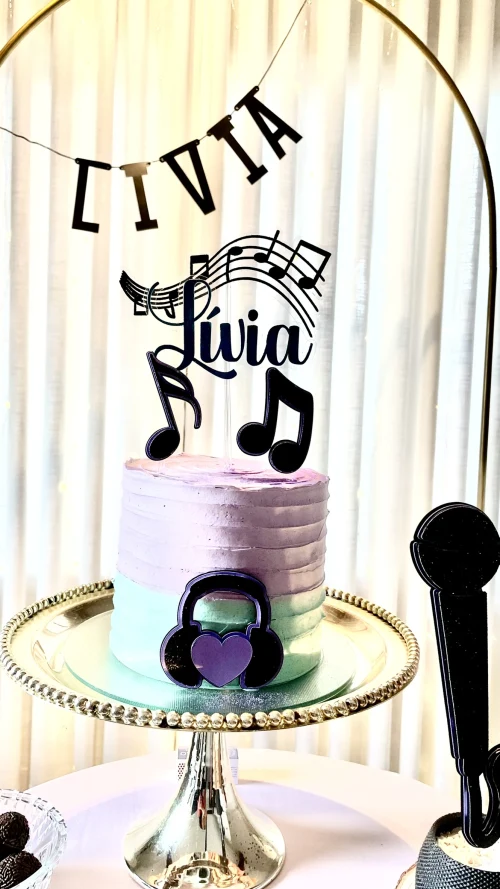 Decoração de festa Música — Festaria