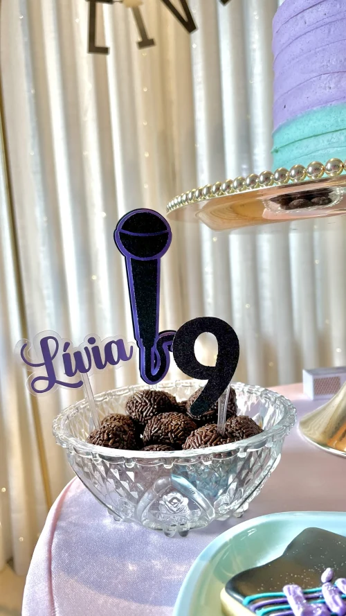 Decoração de festa Música — Festaria