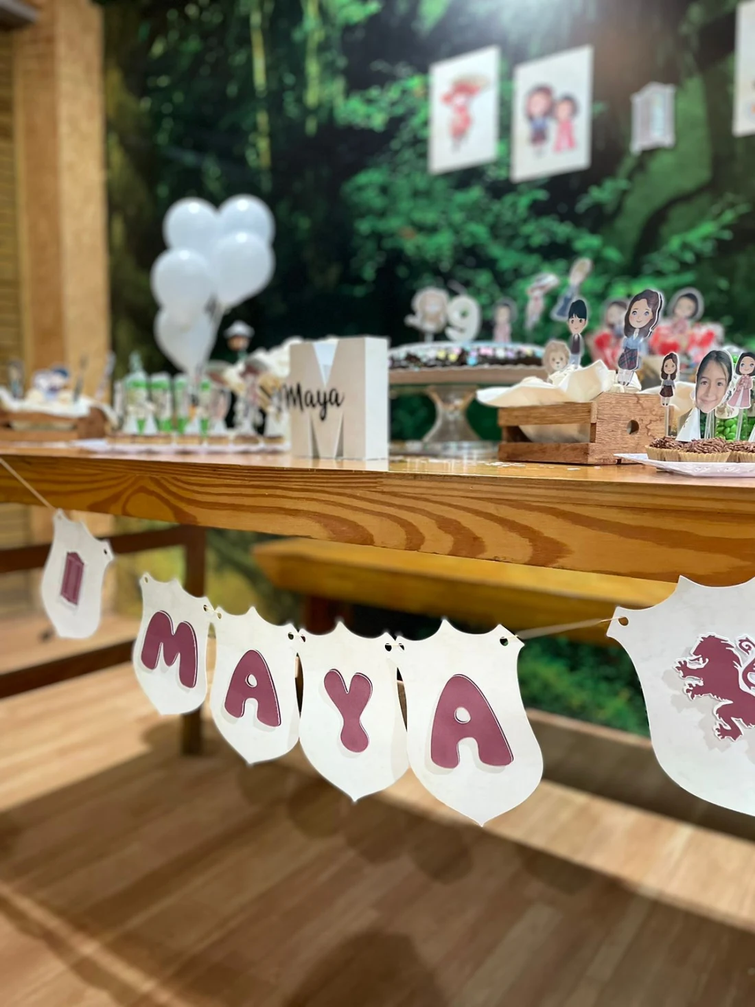 Decoração de festa Nárnia — Festaria