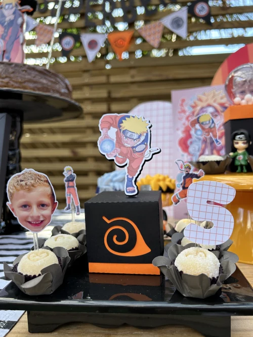 Decoração de festa Naruto — Festaria