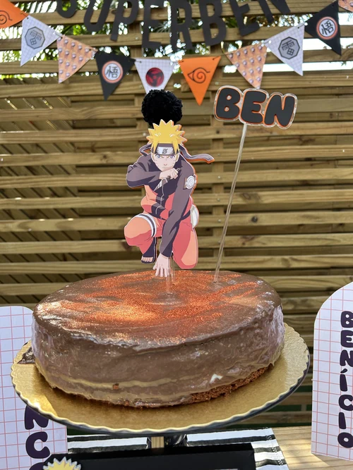 Decoração de festa Naruto — Festaria
