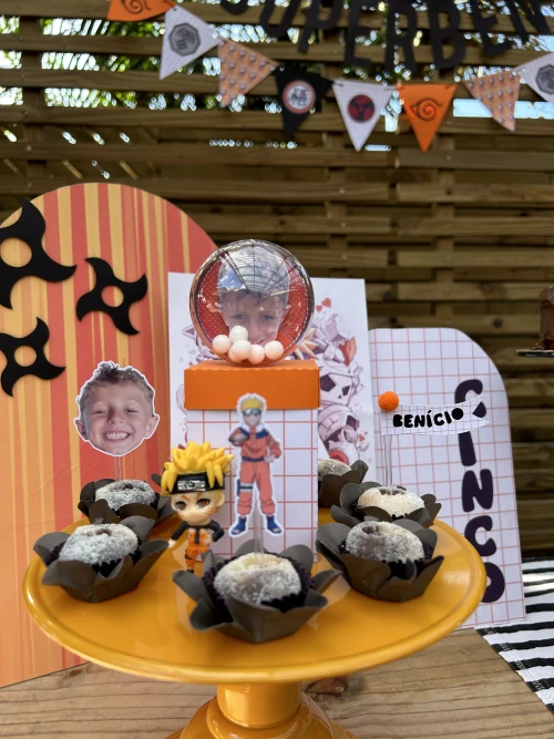 Decoração de festa Naruto — Festaria