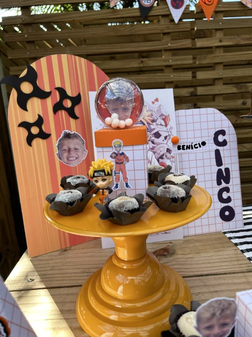 Decoração de festa Naruto — Festaria