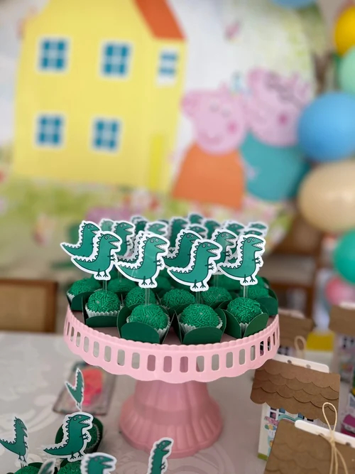 Decoração de festa Peppa Pig — Festaria